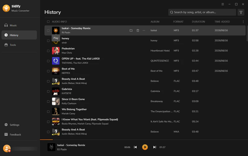 find mp3 downloads