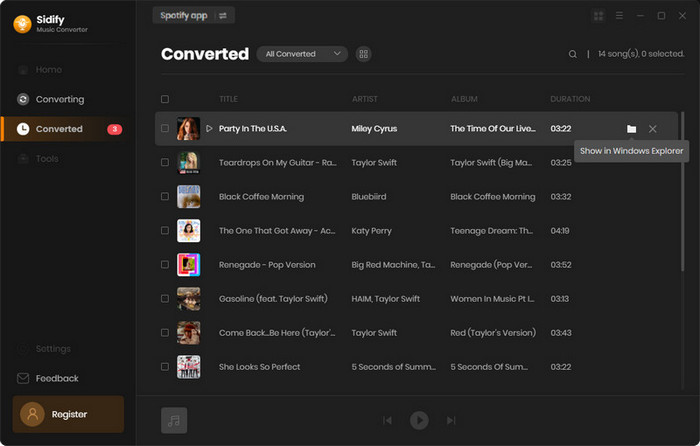 find spotify downloads on windows computer