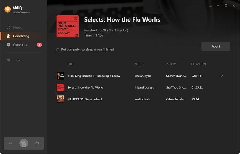 downloading spotify podcasts