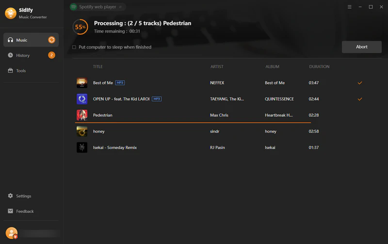 Downloading and Converting