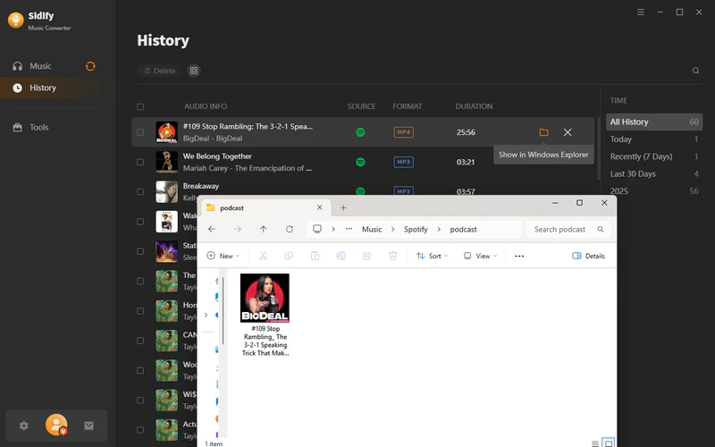 convert video podcast to mp4