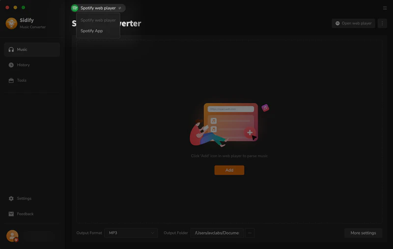 choose conversion mode