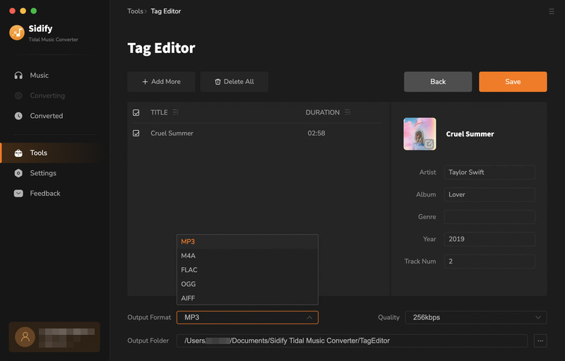 music tag editor