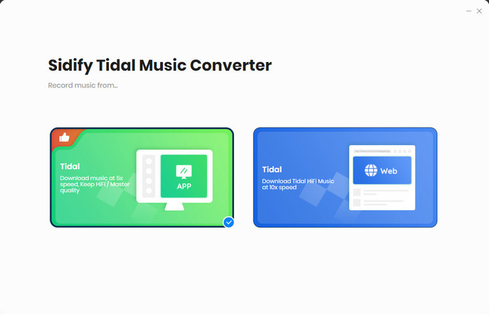 add choose conversion mode