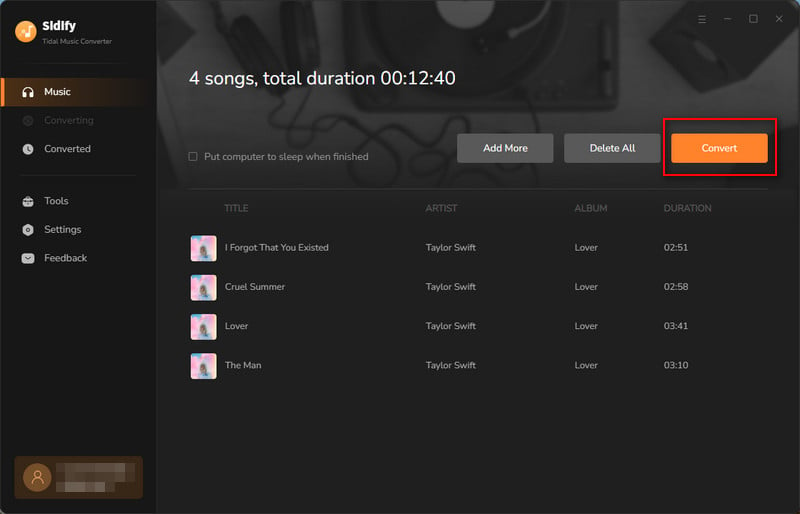 find tidal downloads on local computer