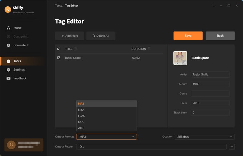 music tag editor