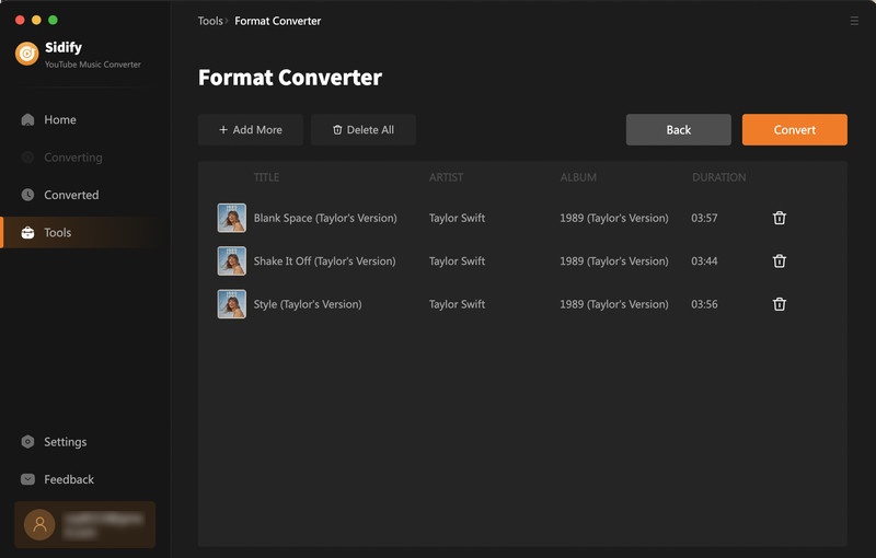 convert music files to different format