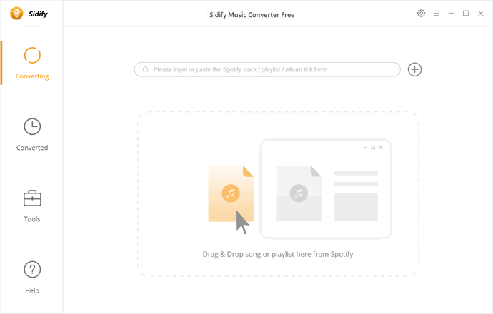 Sidify Music Converter Free V2.0.5 Interface