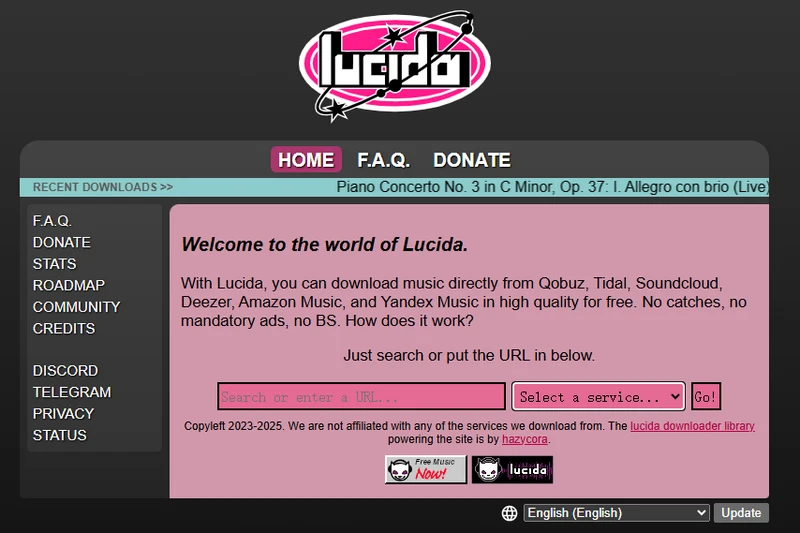 Lucida SoundCloud Downloader