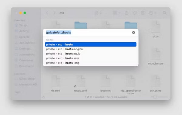 find hosts on mac