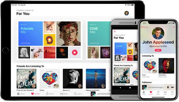 Apple Music on iOS 12e