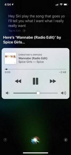 apple music siri support