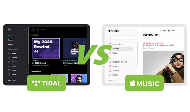 Overflødig dør Bule Tidal and Apple Music Comparison: Which Is the Best in Your Mind? | Sidify