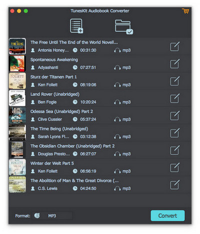 Tuneskit Audiobook Converter
