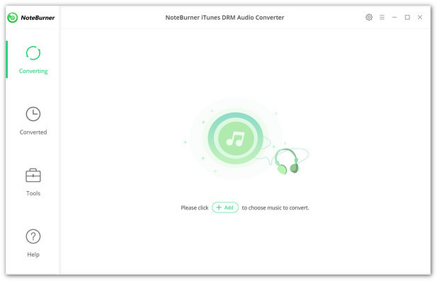 Convertitore audio DRM di iTunes NoteBurner