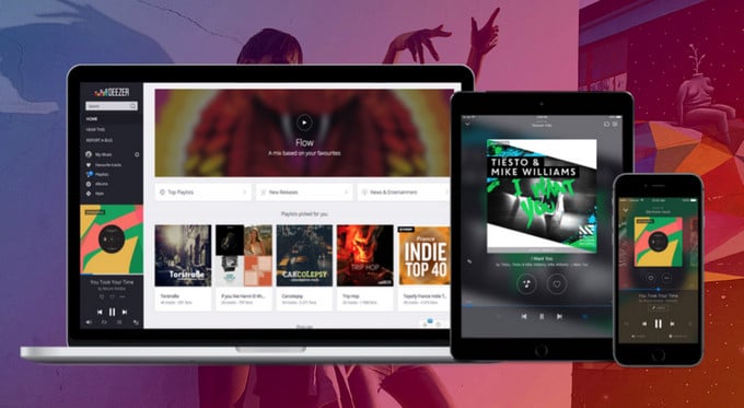 Upload music to Deezer