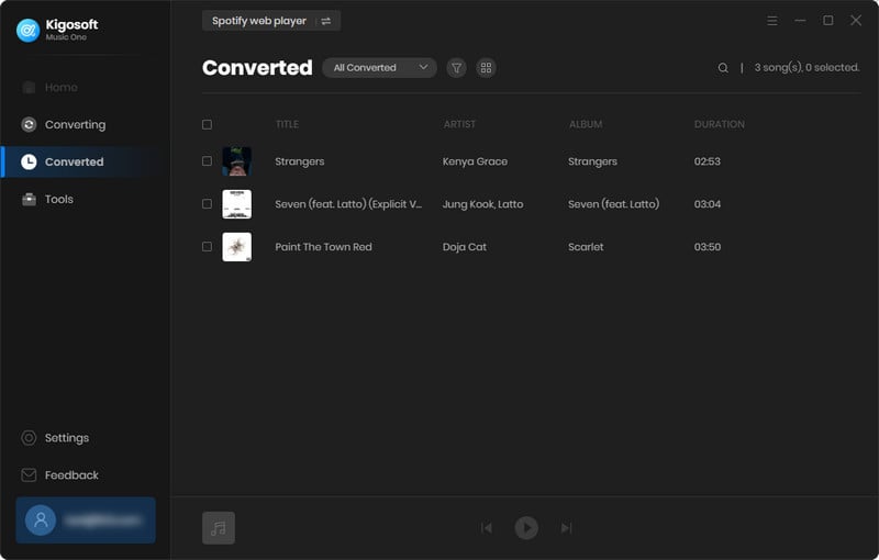 conversion history