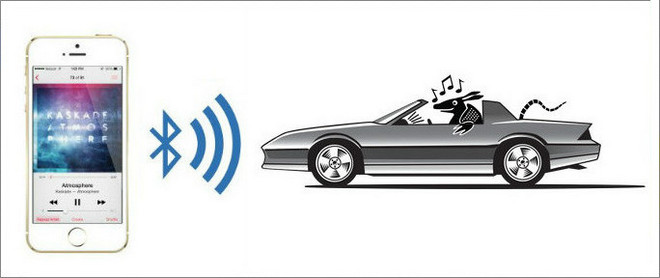 Riproduci Apple Music in auto tramite Bluetooth