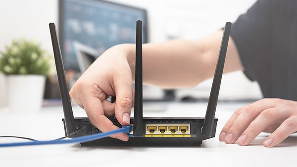 reset internet router