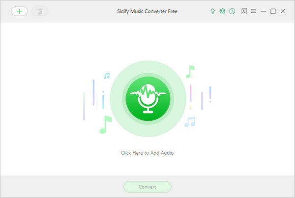 Main interface of Sidify Music Converter Free