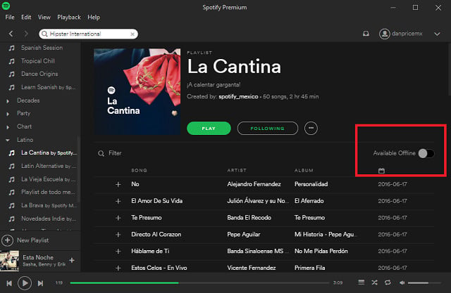 Download Spotify Offline