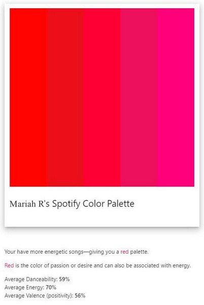 spotify palette