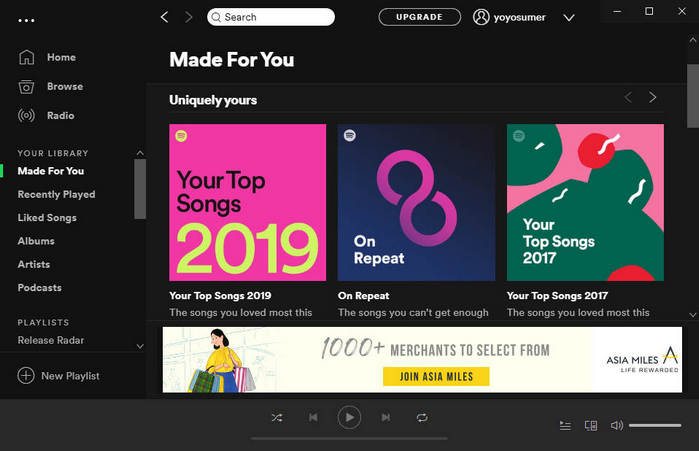 Spotify Wrap on PC