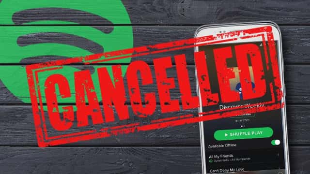 Annulla l'abbonamento a Spotify