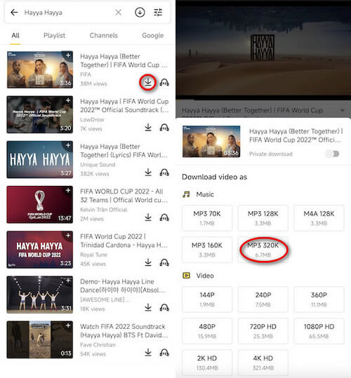 download youtube music to mp3 on mobile