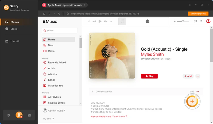 apple music webplayer