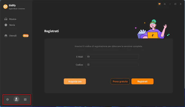 registra sidify apple music converter