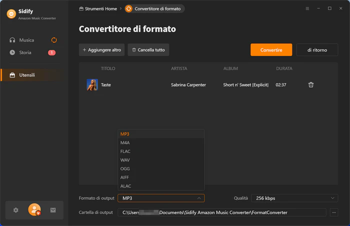  Convertitore di formato