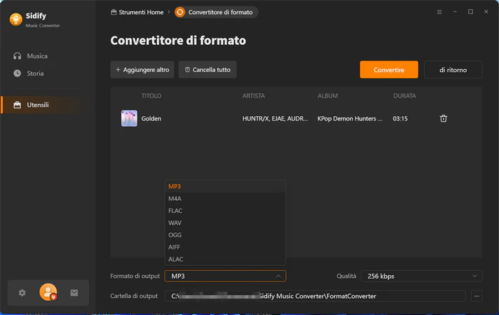  Convertitore di formato