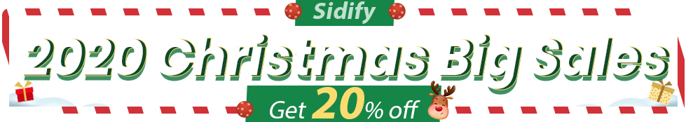 Sidify Black Friday sales banner